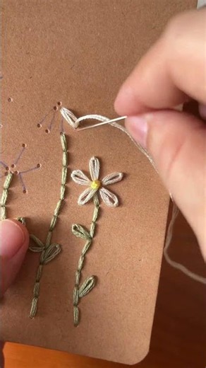 Paper Embroidery for Beginners 🌼 A5 Notebook Tutorial #paperembroidery