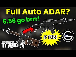 ADAR to M4 Conversion: How to make the ADAR FULL AUTO! Tarkov Beginner Tips