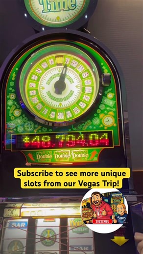 Double Time 3 reel Slot machine! #slot #casino #gambling #slots