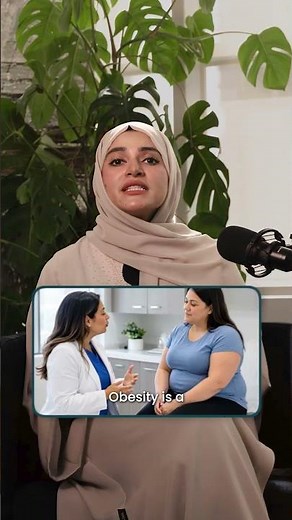 Obesity is a chronic disease with complex metabolic causes. #longevity #healthcare #dubai