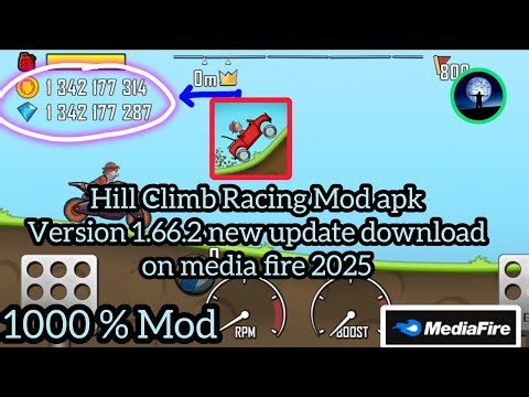 Hill Climb Racing Mod apk Version 1.66.2 New update download on media fire 2025