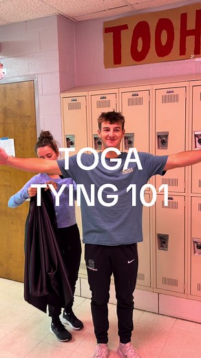 Guide to Tying a Toga for Greek Games
