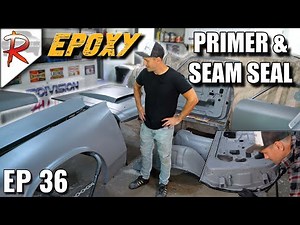 Classic Car Restoration 101: Body Panel Prep, Seam Sealer & Epoxy | EP 36 RUSTORATIONS 1972 Nova
