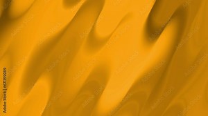Orange and deep orange color trendy wave line animation. Smooth liquid background 4k video moving.
