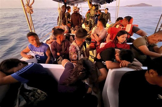 A ferry carrying more than 350 people sinks off the Philippines, killing at least 18