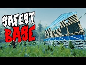 SAFEST BASE BUILD POSSIBLE | The Forest | 1 Life Challenge 2 | HARD SURVIVAL