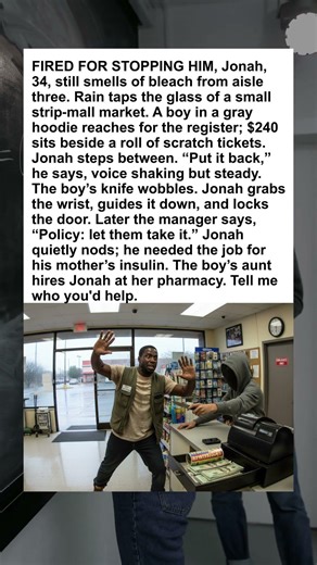 Store Clerk Stops Robbery, Loses Job, Gets Better