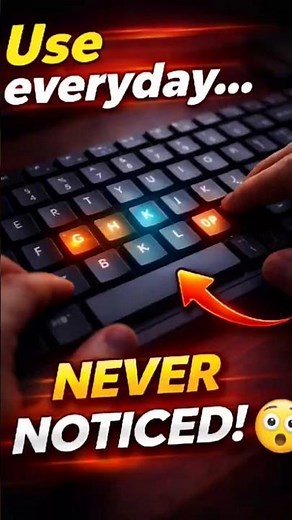 You Type Every Day… But Missed This ?