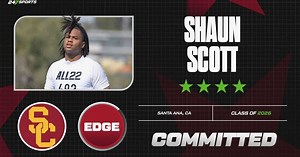 Relentless effort lands USC Mater Dei four-star edge rusher Shaun Scott