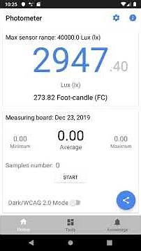 Lux Light Meter & Tools - Photometer PRO