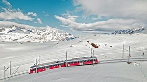 Aerial View Swiss Electrified Cog Railway Stock Footage Video (100% Royalty-free) 3388259077 | Shutterstock