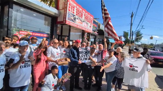 The Bronx is Sliwa Country!! I’ve been here fighting for New Yorkers long before campaign season and I’ll keep fighting every day as your mayor. | Curtis Sliwa