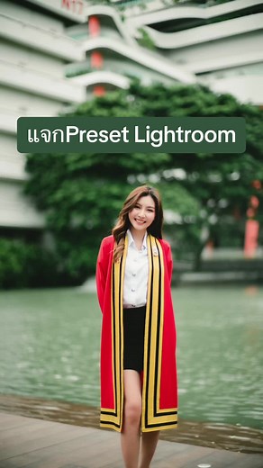 แจกPreset Lightroom สำหรับรับปริญญา