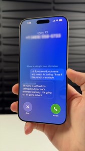 Brandon Butch on Instagram: "iOS 26 changes everything for Phone calls and I’m here for it! Call Screening is one of my favorite features, here’s why! 🔥📞 #iphone #apple #tech #ios26 #iphonetips"
