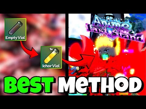 How To *EASILY* Fill Up The Ichor Vial Fast In Anime Last Stand