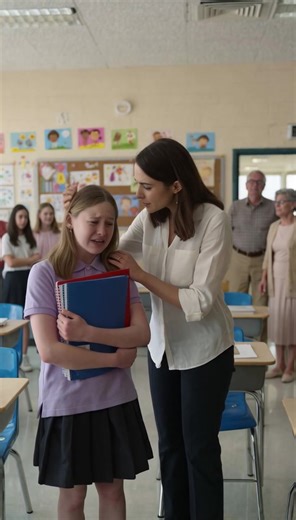 “Teacher, my grandfather did it again…” 😲 – The teacher immediately called the authorities. The words echoed through the classroom, frozen in the air, heavy with meaning. There was no room for mistakes, no room for indifference. This wasn’t a simple incident—it was a call for help, a cry of distress that the teacher could not ignore. When Emma, an eight-year-old girl, spoke these words with astonishing calm, the world around her seemed to freeze. How could a child speak about her grandfather th