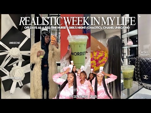 Vlog: A Productive Week in My Life, Friendsmas + Chanel Unboxing, NEW Job? + Resting & Resetting