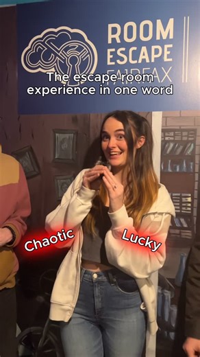 Bond's Center on Instagram: "Describe your @bondsentertainmentcenter experience in one word. We asked @alytheslp and friends how they’d sum up their escape and here’s what they said 🗣️🔑 📍 Bond’s Escape Room - Fairfax, VA 🧸 escape room: Molly’s Horror Room #escaperoom #escaperooms #escapegame #escaperoomfun #dmv"