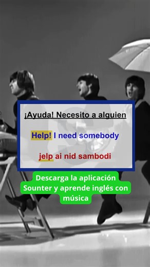Aprendamos inglés con esta canción, letra, traducción y pronunciación... Aprende inglés con música en Sounter 🎵😊 #aprenderingles #inglesconcanciones #inglesonline