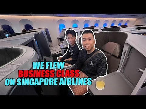 Singapore Airlines Boeing 787-10 Business Class | SIN-MNL Flight Report