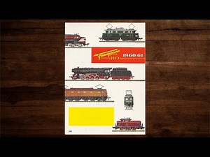 Fleischmann Katalog 1960 – Modellbahn, Modelleisenbahn, H0