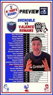 #ProD2 | Grenoble v Valence Romans
