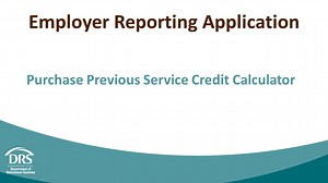 Purchase Previous Service Credit Calculator
