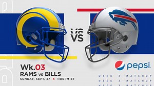 Bills vs. Rams Week 3 | How to watch, listen, and stream