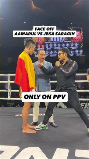FACE OFF AMMARUL VS JEKA SARAGIH AT BYON 8 #byoncombat