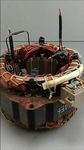 How to Make free energy 220V.17KW💡with Motor Tools 100% #shorts