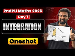 2ndPU Maths Exam 2026 | Integration Oneshot