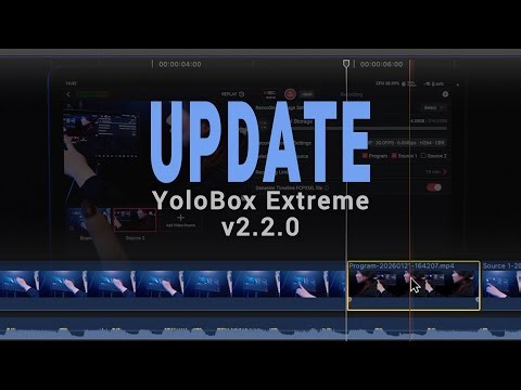 YoloBox Extreme v2.2.0 Update: LUTs, XML Files, New Invite Guests, YoloCam S3/S7 Adjustment and More