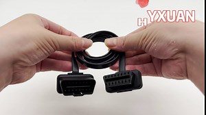 16 Pin Male to Female Extension Cable Adapter OBD II OBD2 OBD-ii Diagnostic Extension Convert Cable for Car Auto OBDII Code Scanners 80cm 31.5 Inch 3.3 Ft