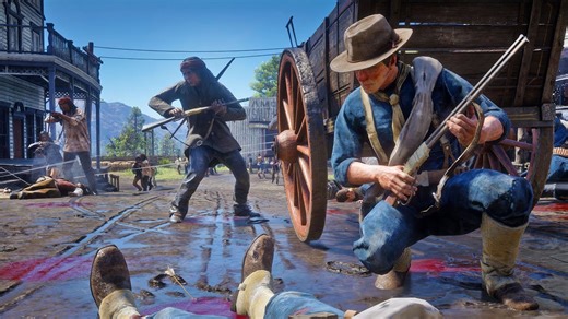 War Erupts Native American's and Army Battle! Red Dead Redemption 2 [Rdr2 Pc Mods]