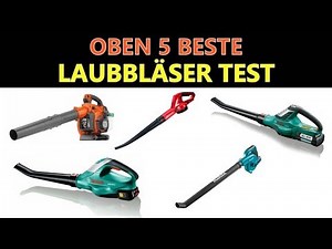 Beste Laubbläser Test