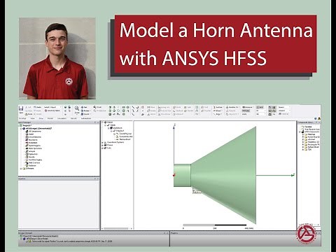 Model a Horn Antenna with ANSYS HFSS