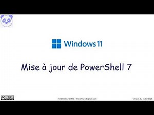 Updating PowerShell 7 with Windows 11