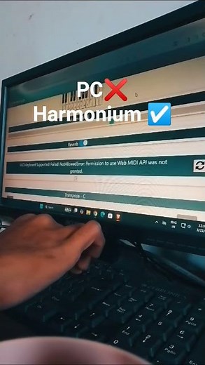 Arz kiya hai on pc 😂 #harmoniuk #piano #computer #tech #technology #dhurandhar