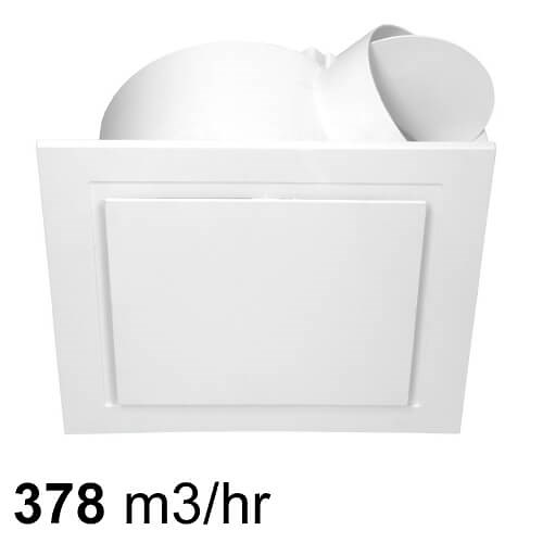 Airbus 250 Square Exhaust Fan - White | Pure Ventilation
