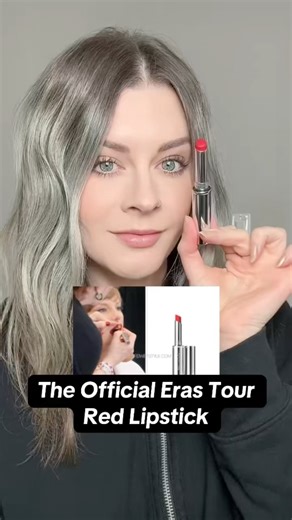 Eras Tour Red lip combo ‪@maccosmetics‬ locked kiss in Ruby True #makeup #taylorswift #theerastour