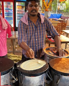 28M views · 81K reactions | The fastest and most insanely loaded dosa making (fully loaded) recipe | The Food Ranger | Facebook
