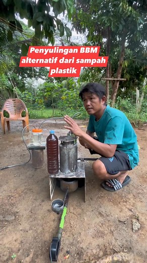 354K views · 7.2K reactions | Proses penyulingan BBM alternatif dari sampah plastik https://id.shp.ee/uwmnlan?smtt=0.0.9 | Jendri Naldy | Facebook