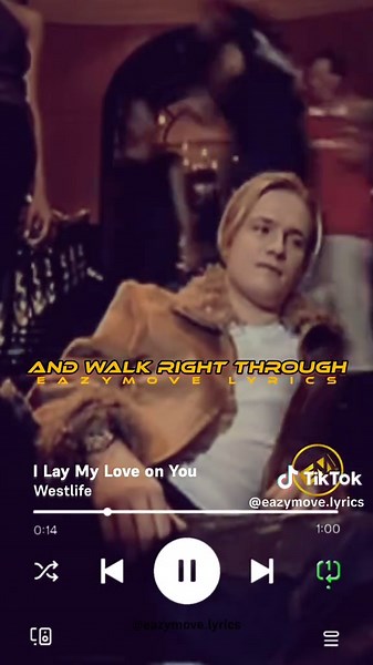 Westlife I Lay My Love on You Lyrics – Full Song Words