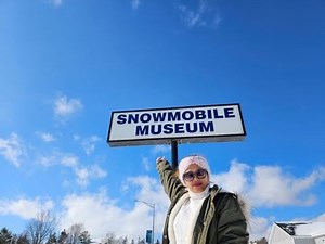 Snowmobile museum, Naubinway Michigan