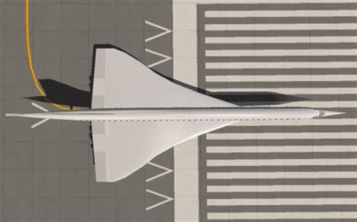 【简单飞机】十分mobile friendly的超音速客机