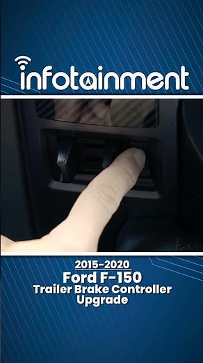 Ford Trailer Brake Controllers - ALL Options - Infotainment.com #shorts