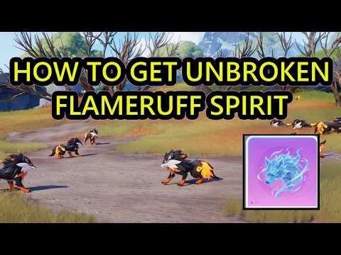 Aniimo How to Get Unbroken Flameruff Spirit. Unbroken Flameruff Spirit Location and Elite Flameruff.