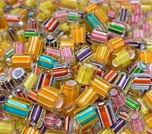 1 Oz Candy Sticks Chubs 18 - 20 ~ Furnace Art Glass Beads DIY Jewelry Making Earrings Necklaces Bracelets ~ Made in the USA - Etsy