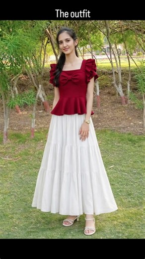 #outfit #trending #fashion #skirt #top