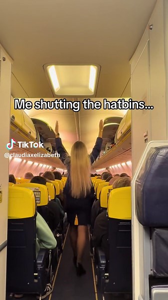 Funny Cabin Crew Moments with Ryanair